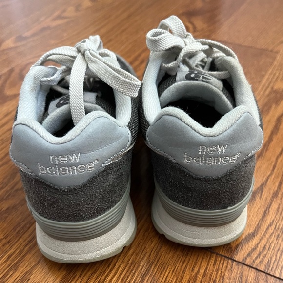 New Balance Kids' Gray Sneakers - Picture 3 of 5